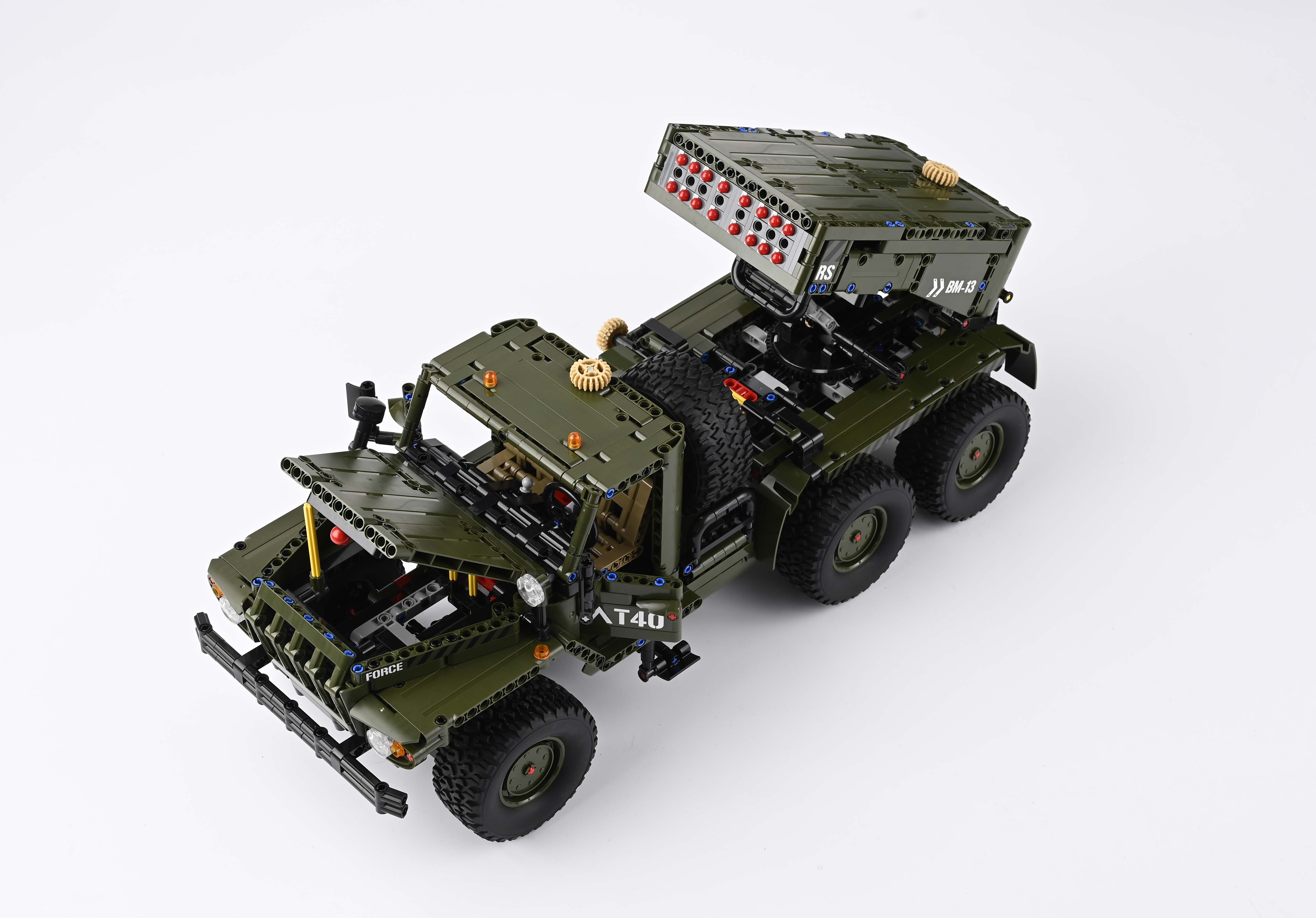 Nifeliz Rocket Artillery Katyusha: An Intricate and Impressive Military Lego  Set for Adults.