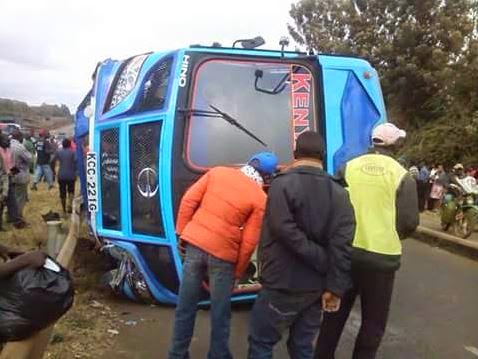 Auto Newsdesk Kenya Kenya Mpya Bus Accident Along Thika Superhighway