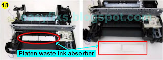 Repair ink absorber full error on Canon MG5600, MG5610, MG5620, MG5630, MG5640, MG5650, MG5655, MG5660, MG5670, MG5680, support code 5B00, 5B01, 5B12, 5B13, 5B14, 5B15, 1700, 1701, 1712, 1713, 1714, 1715