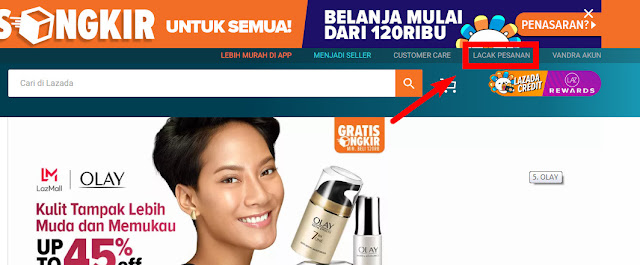 lazada tracking