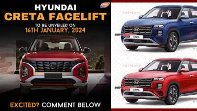 hyundai-creta-facelift suv upcoming car-launches ||  लॉन्च से पहले सबकुछ जानें.....