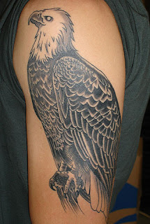 eagle tattoos, tattooing