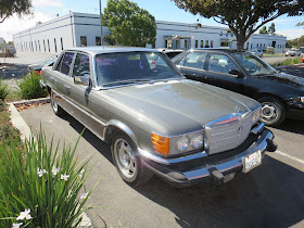 1979 Mercedes Benz after overall paint job at Almost Everything Auto Body.