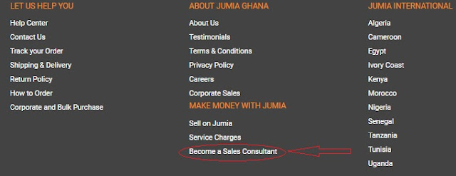 How to sign up for Jumia sales consultancy programme step by step