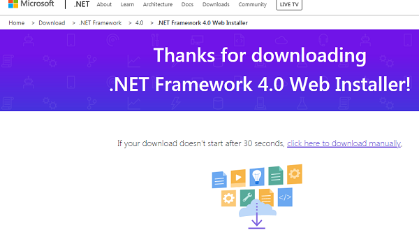 Tải .Net Framework 4.0 - Hỗ trợ lập trình, thực thi ứng dụng Windows b