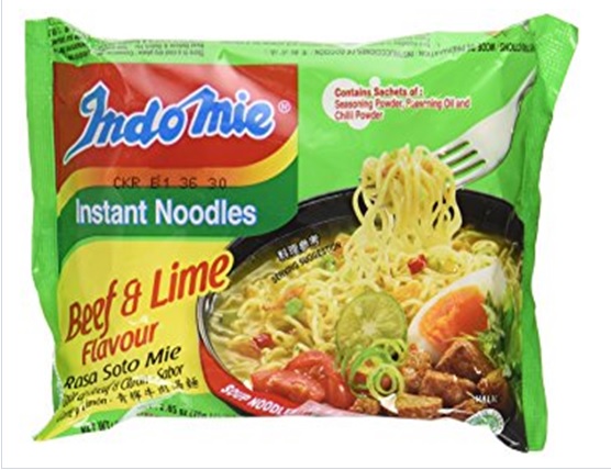 Indomie Instant Noodles Soup Rasa Soto Mie Beef Flavor Halal