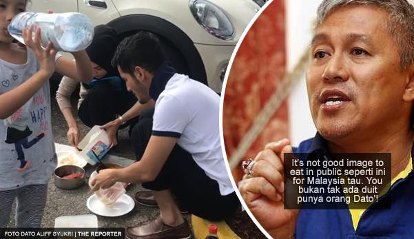 'You need to stop this! (makan tepi jalan) - Chef Wan tegur Dato' Aliff Syukri