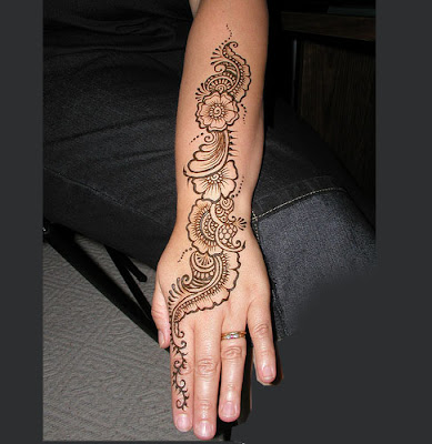 Designs For Hands Arabic Mehandi