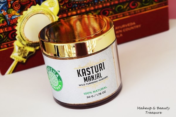 How to get glowing skin using Shesha Ayurveda White Kasturi Manjal