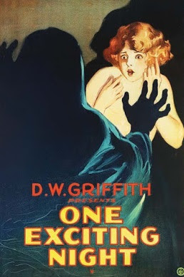 silent movie spook poster