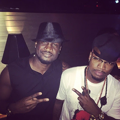 Peter of PSquare and Neyo at MTV's MAMA 2015