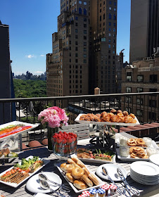 Gossip Girl-worthy brunch in the penthouse suite of the Quin hotel, overlooking Central Park in Manhattan, NYC