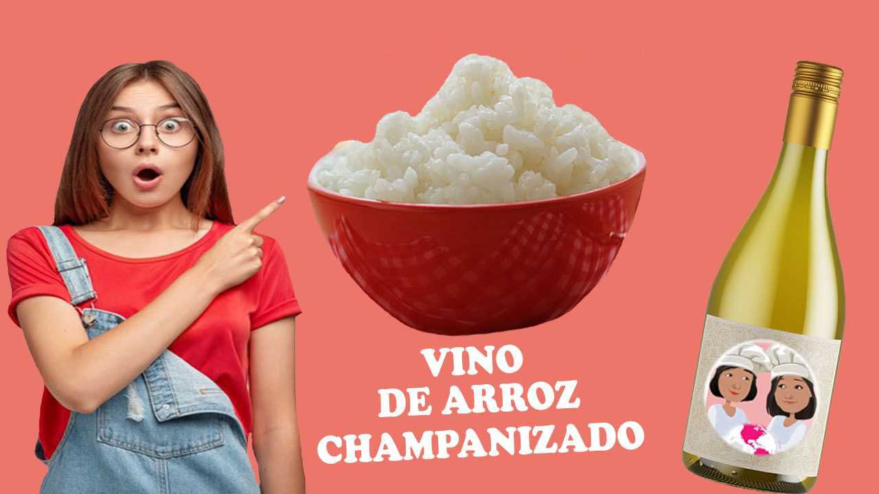 Vino casero de arroz