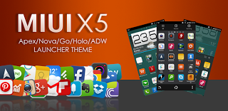 MIUI X5 HD Apex/Nova/ADW Theme 2.3.0 APK Free Download Android App