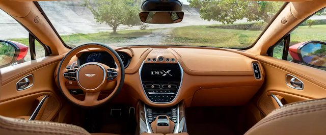 Aston Martin DBX interior
