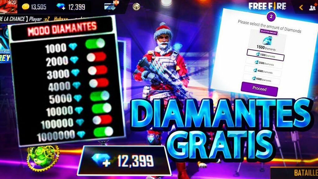 DIAMANTES GRATIS FREE FIRE