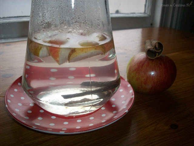 Homemade tea with apple and cinnamon by Cristina G.