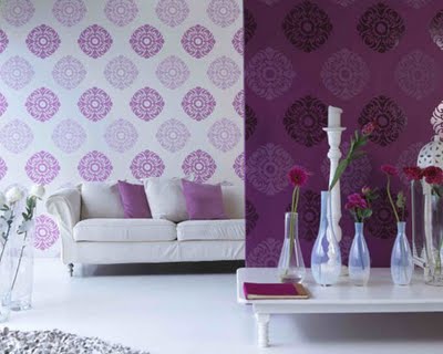 Interior Wallpaper on Interiors Wallpaper Beautiful Wall Decorative With Artistic Wallpaper