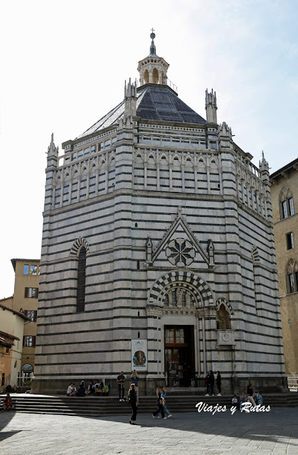 Baptisterio de San Giovanni en Corte, Pistoia