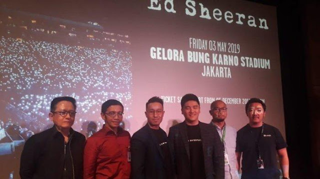 Ed Sheeran Akan Mengadakan Konser Di Jakarta Tahun Depan