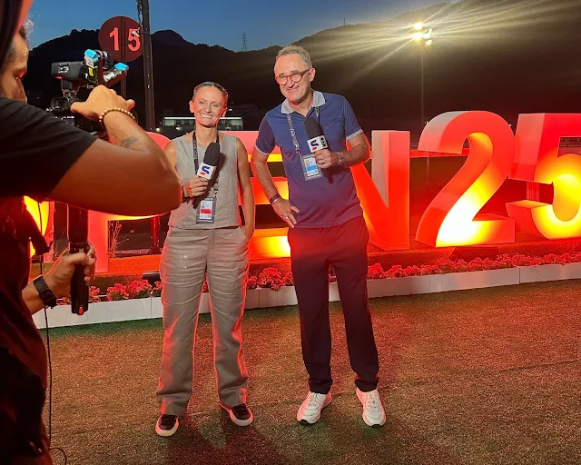 Marcelo Barreto e Fabi Alvim mostram a experiência de ir ao Rio Open no “Hello LA” desta sexta-feira