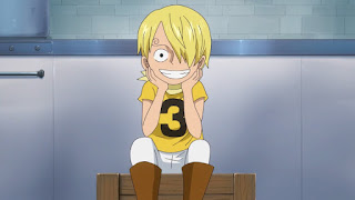 ワンピースアニメ ジェルマ66 サンジ 幼少期 SANJI GERMA 66 Child ONE PIECE