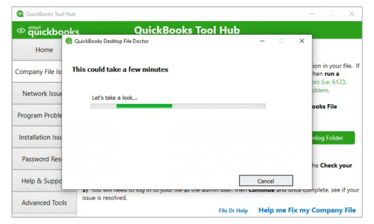 QuickBooks Tool Hub SC4
