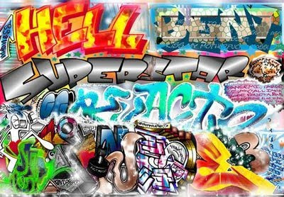 graffiti alphabet superstars
