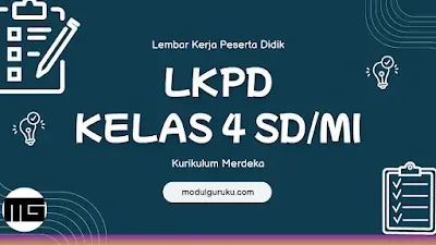 LKPD Kelas 4 Fase B Kurikulum Merdeka