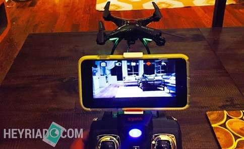  Sebelum sanggup merekam video dan berfoto selfie dari udara memakai RC drone Otak Atik Gadget -  Cara Koneksikan Kamera Drone ke Android