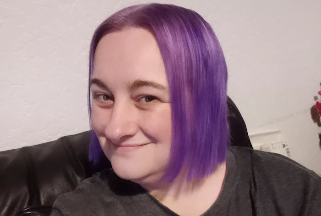 Purple hair