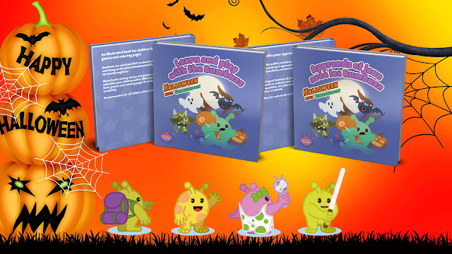 Halloween book for children Halloween with Bumbuzzboon