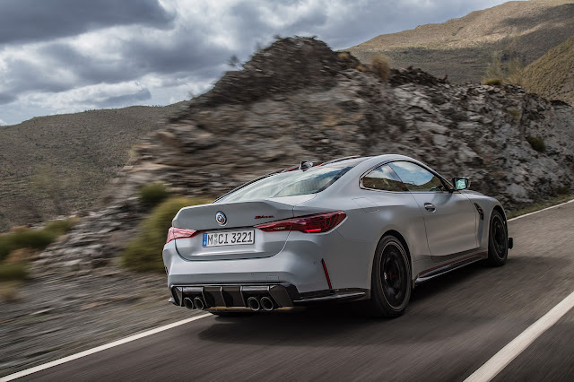 2023 BMW M4 CSL comes with these standard BMW EfficientDynamics standard features - Optimum Shift Indicator.