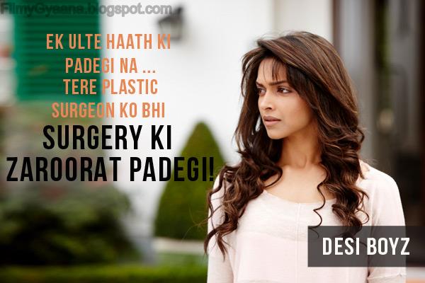 Deepika Padukone in Desi Boys Movie