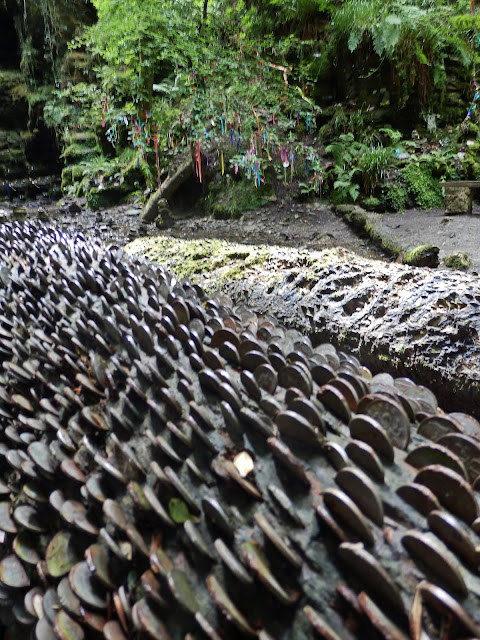 A magical money tree, St Nectan's Waterfall, Cornwall