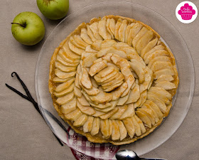 Tarte fine aux pommes, pâte sabléee