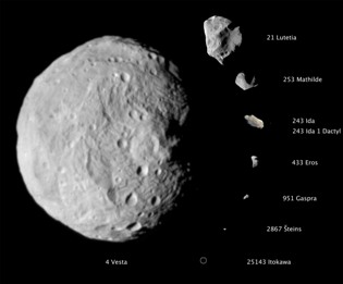 El asteroide mas grande