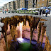Graffiti 3D Art alphabet river on the street
