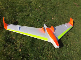 E-Flite Opterra FPV wing with a new paint scheme 