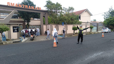 Polsek Langensari Laksanakan Gatur Pagi, Wujudkan Pelayanan Prima dan Tertib Lalu Lintas