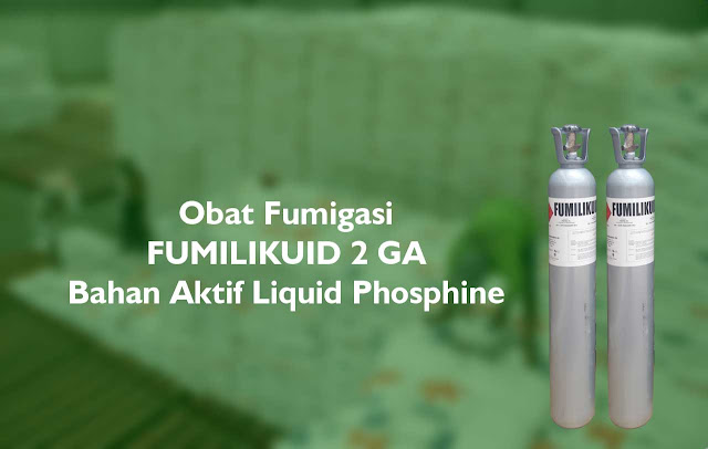 Obat fumigasi fumilikuid 2 ga bahan aktif liquid phosphine