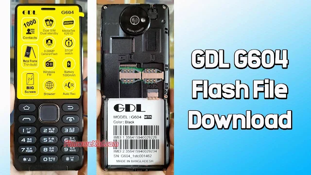 GDL G604 Flash File MT6261