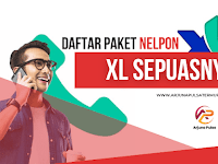 Daftar Paket Nelpon XL Sepuasnya