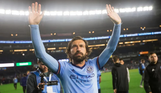 ANDREA PIRLO AKHIRNYA MENYATAKAN GANTUNG SEPATU