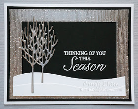Heart's Delight Cards, MIF Holiday Catalog Showcase, Winter Woods, CAS, Stampin' Up!