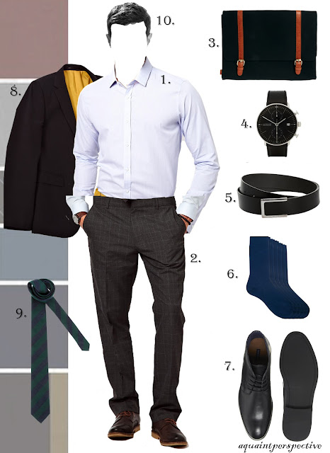 A Quaint Perspective How to dress  for an Interview Men