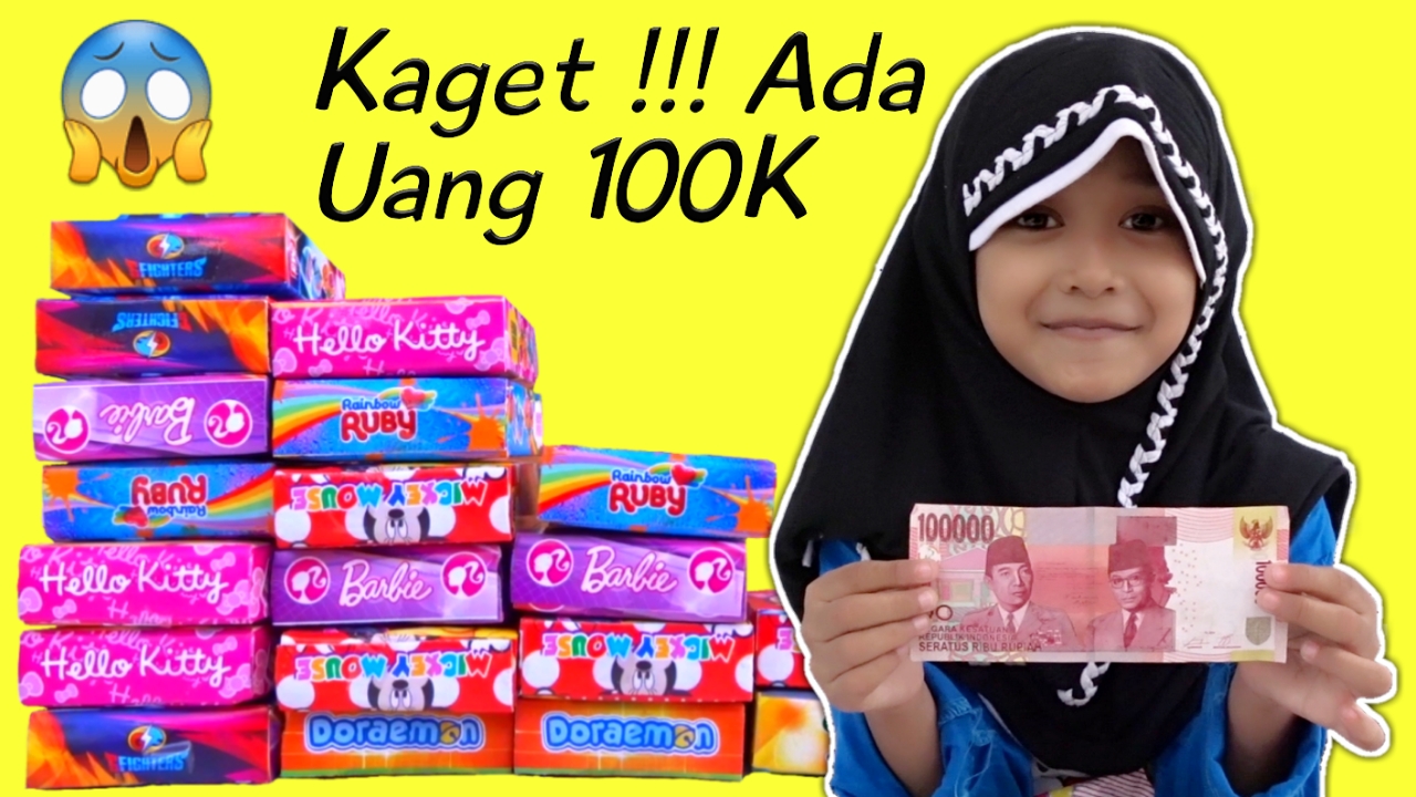 Nafis WQ Dapat Uang 100K Di Kotak Surprise Open The Surprise Box