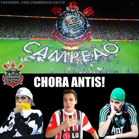 Os melhores memes: Corinthians Campeão Paulista 