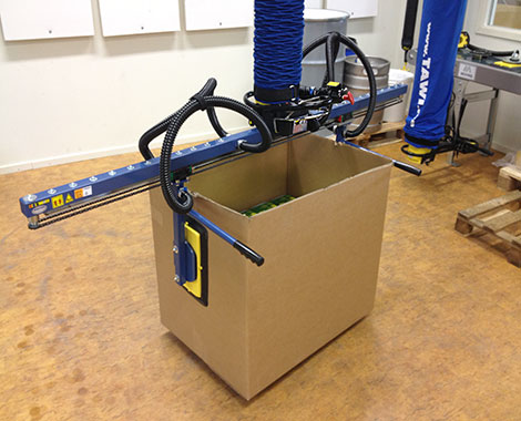 box lifter for open boxes