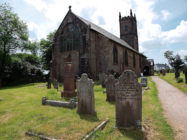 Die Kirche in Princetown Church dartmoor St.Michael